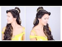 wedding photo - Belle Disney Princess Hair Tutorial