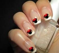 wedding photo - Minnie Mouse Nail Decals