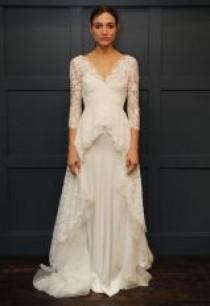 wedding photo - Temperley Bridal Winter 2015 Wedding Dresses Are Full Of Simple, Sweet Designs
