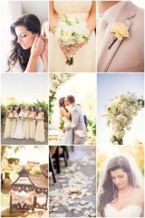 wedding photo - Beautiful Bloom-Filled Winery Wedding