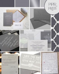 wedding photo -  Bridal Inspiration Boards #45 ~ Fifty Shades Of Grey…