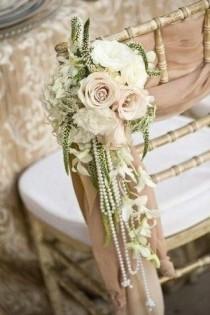 wedding photo - Wedding Chair Decor