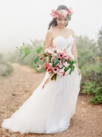 wedding photo - Romantic Foggy After Wedding Portraits