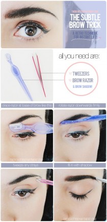 wedding photo - BE OUR GUEST: BROW RE-SHAPING