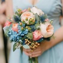 wedding photo - Gorgeous Blue Accents