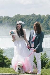 wedding photo - Cute, Pink and Polka Dot DIY Wedding: Dima & Jeanette
