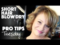 wedding photo - ★ Pro-Tip Tuesday ★ How To Blow Dry Short Layered Hair