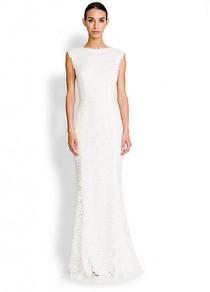 wedding photo - Dolce & Gabbana Lace V-Back Gown