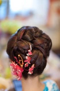 wedding photo - Chinese hairstyle