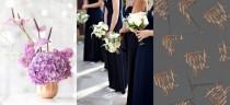 wedding photo - Inspiration Board: Copper, Orchid & Navy