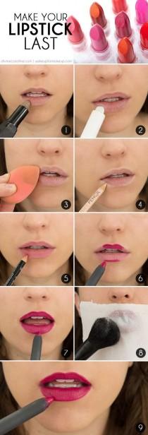 wedding photo - Make Your Lip Color Last: The Secret To Long-Lasting Lipstick