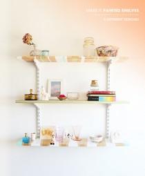 wedding photo - How to Make Painted Shelves - DIY & Crafts - Handimania