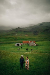 wedding photo - Stunning Icelandic Pagan Wedding with Lots and Lots of Balloons: Hrefna & Björn
