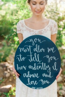 wedding photo - 25 Awesome Ways To Use Quotes On Your Wedding Day 