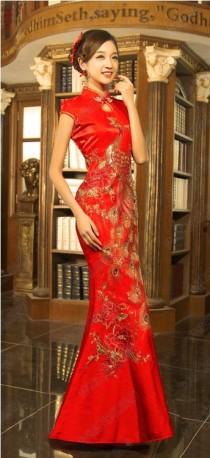 wedding photo - Chinese Wedding Dress QiPao Kwa Cheongsam 20 - Latest Fashion Custom Make Avail