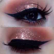 wedding photo - A Collection Of 30 Best Glitter Makeup Tutorials And Ideas For 2014