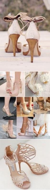 wedding photo - Weddings-Bride-Shoes