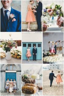 wedding photo - Vintage Wedding by the Seaside with Gorgeous Homemade Touches