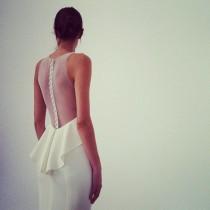wedding photo - 22 Hot-Off-The-Runway Wedding Gowns That Look Even Better From The Back