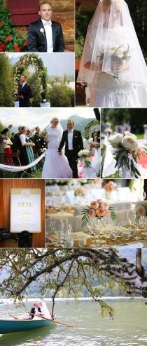 wedding photo - Inspirationssonntag: David Austin Rosen Hochzeit