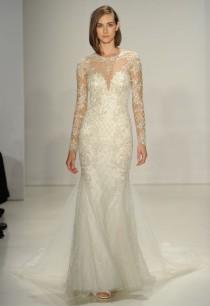 wedding photo - Kenneth Pool 2015 Wedding Dresses Demonstrate Romantic Beaded Embroidery For Fall