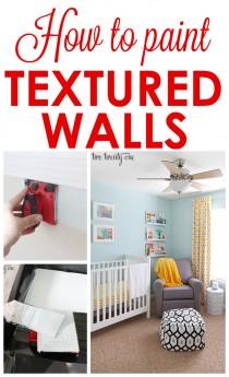 wedding photo - How To Paint Textured Walls