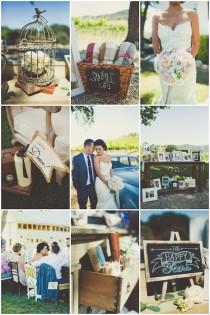 wedding photo - Rustic Vineyard Wedding Packed with Gorgeous Ideas