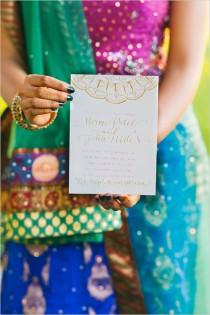 wedding photo - India Inspired Intimate Wedding