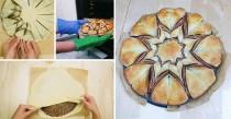 wedding photo - How to Make Braided Nutella Star Bread - Cooking - Handimania