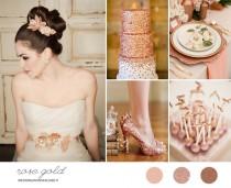 wedding photo - Inspiration board: oro rosa