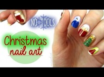 wedding photo - Nail Art For Christmas: The No Tool Guide!
