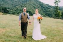 wedding photo - North Carolina Mountain Wedding Claxton Farm