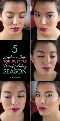 wedding photo - 5 Eyeliner Looks You Must Try This Holiday Season