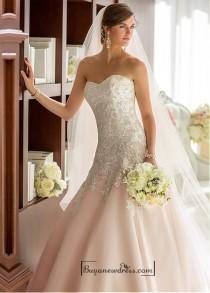 wedding photo -  Alluring Tulle Sweetheart Neckline Natural Waistline A-line Wedding Dress