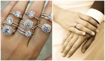 wedding photo - Choosing Stunning Engagement Rings from a Wide Collection