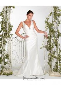 wedding photo -  Beautiful Elegant Exquisite Taffeta Wedding Dress In Great Handwork