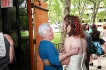 wedding photo - Mingle with reception guests in order of their age