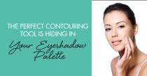 wedding photo - The Perfect Contouring Tool Is Hiding in Your Eye Shadow Palette