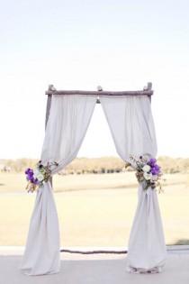 wedding photo - Elegant Purple Wedding At Sky Creek Ranch