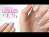 wedding photo - Use Glitter On Your Nails Perfectly!