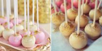 wedding photo - How to Make Pink Champagne Cake Pops - Cooking - Handimania
