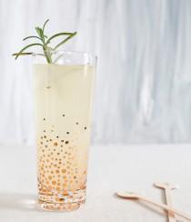wedding photo - New Year's Eve Happy Hour: Rosemary-Pear French 75