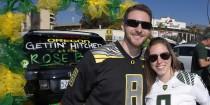 wedding photo - Fans Married At Rose Bowl