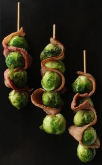 wedding photo - How to Make Bacon and Brussels Sprout Skewers - Cooking - Handimania