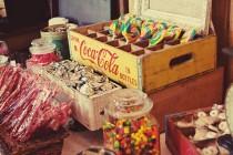 wedding photo -  Vintage Candy Buffet