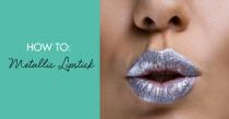 wedding photo - How To: Metallic Lipstick