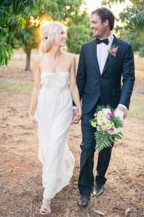 wedding photo - romantic country wedding - Polka Dot Bride