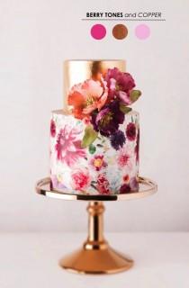 wedding photo - Radiant Orchid, Copper   Blush: Wedding Color Inspiration