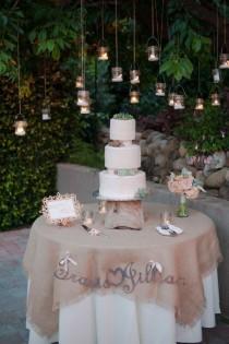 wedding photo - Wonderful Detail Filled Southwestern Desert Flower Themed Wedding At Maravilla Gardens