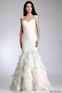 wedding photo - Antonio Gual For Tulle New York Spring 2015 Wedding Dresses — KOI Bridal Collection